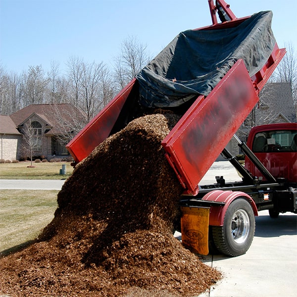 our typical delivery timeframe for mulch delivery​ is within 2-3 business days after placing your order